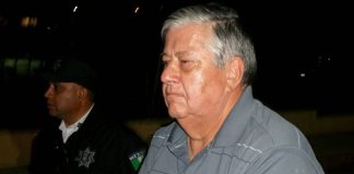 Ex-finance secretary Cuadra after his arrest in Nuevo Vallarta.