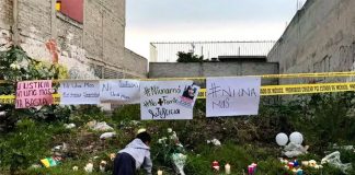 The unguarded lot where the murder suspects are believed to have buried victims' remains.