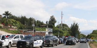 Taking down a gang of kidnappers brought a heavy police presence to Chapala yesterday.