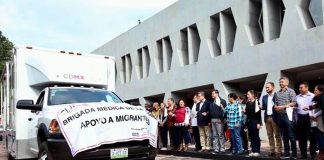 'Medical brigade to support migrants' leaves Mexico City.