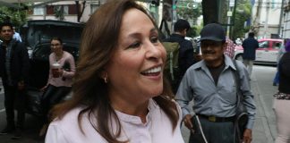 The new energy secretary, Rocío Nahle.