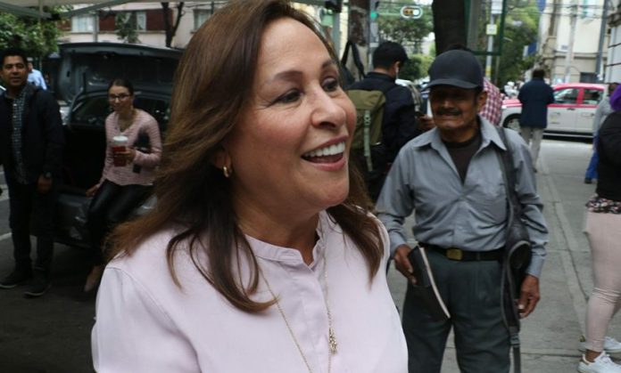 The new energy secretary, Rocío Nahle.