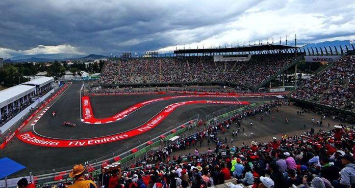 The Autódromo Hermanos Rodríguez in Mexico City, site of this weekend's Grand Prix.