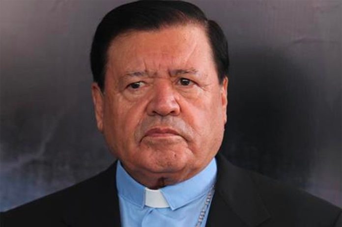 Former archbishop Rivera.