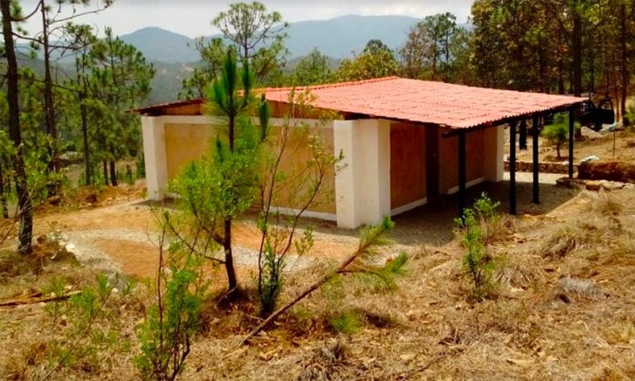 This house in Oaxaca's Mixe region was the first to be built with mezcal-making waste.