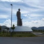 There has been a call for this statue of Díaz Ordaz, situated in Nuevo León, to be demolished.