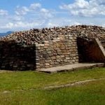 The pyramid and plaza at Zacatecas's Cerro del Teúl.
