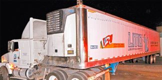 One of the Jalisco 'death trailers.'