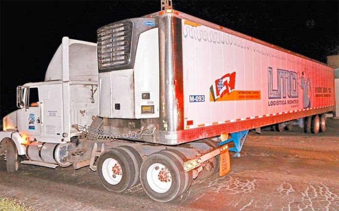 One of the Jalisco 'death trailers.'