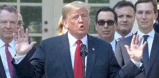 Trump announces new trade deal.