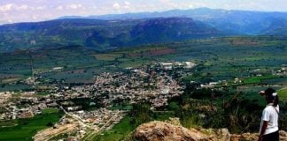 View of the town from El Cerro de Amatitán.