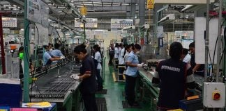 A factory in Mexico's industrial powerhouse region, the Bajío.