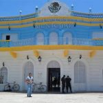 Municipal offices in Acatzingo: the mayor is not in the building.