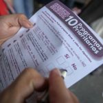 Nearly one million people cast a ballot during the weekend consultation.