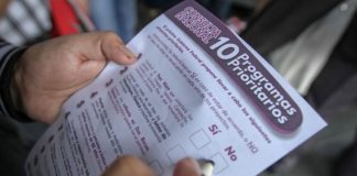 Nearly one million people cast a ballot during the weekend consultation.