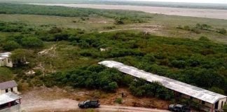 A narco-camp found last year in Matamoros.
