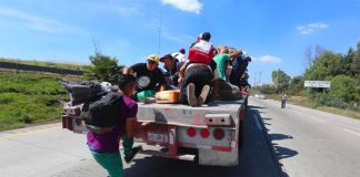 Migrants' northward journey continues.