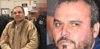 Guzmán, left, and Zambada.