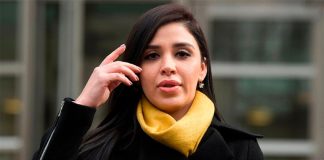 Emma Coronel: no hugs.