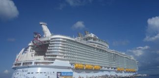 Cozumel visitor Symphony of the Seas.