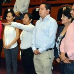 Lorenzo is sworn in as mayor of one of Guerrero's poorest municipalities.