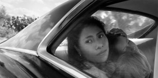 Aparacio in a scene from the film Roma.