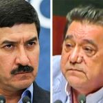 Governor Corral, left, and Senator Salgado.