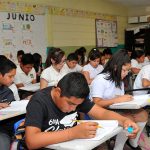 Students leaving primary school are deficient in arithmetic and Spanish, tests show.