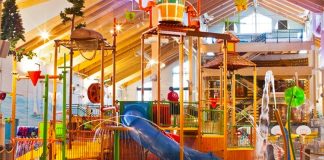 A Great Wolf Lodge water park in the US.