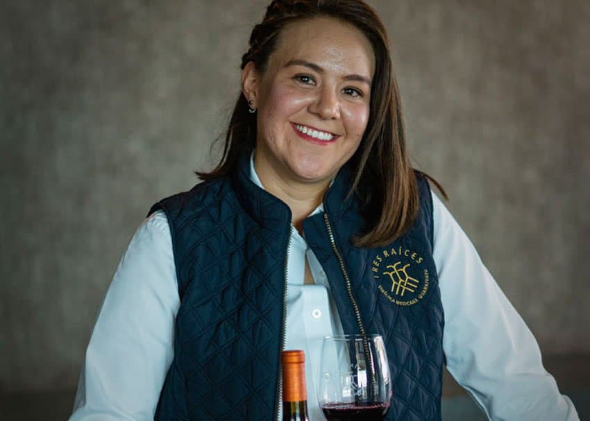 Winemaker Alejandra Cordero.