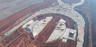 The cancelled airport project.