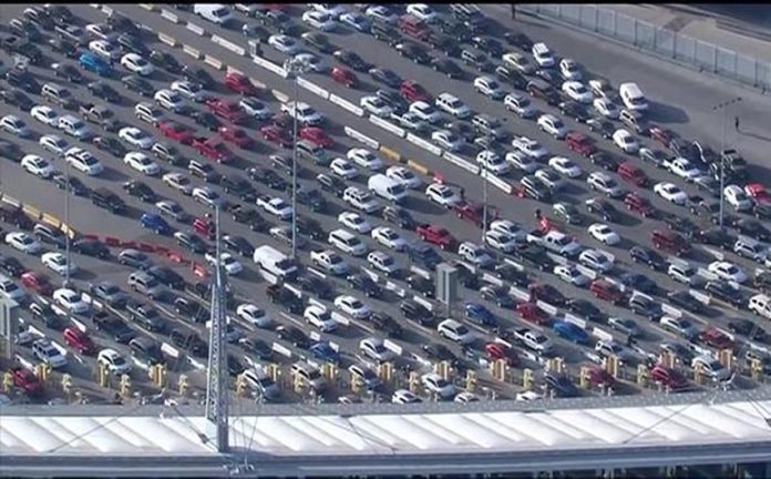 Closing the border would stop 50,000 vehicles a day from entering the US at the San Ysidro crossing alone.