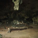 The cave discovered in Yucatán.