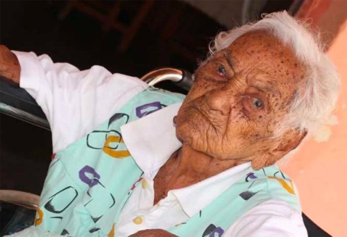 Antonia Valderrama is believed to be Mexico's oldest person.