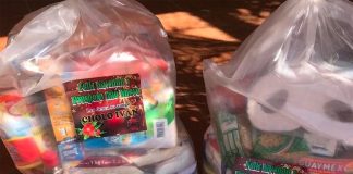 Christmas gifts with card signed by a jailed cartel boss.