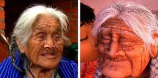 'Mamá Coco,' left, and the character in the movie.