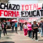 One of many marches held to protest the 2012 education reform.