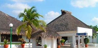 The airport at Huatulco where a Canadian traveler claimed he was held.