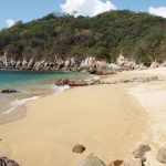 Peaceful Violin beach in Huatulco.