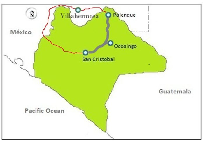 ocosingo-palenque highway