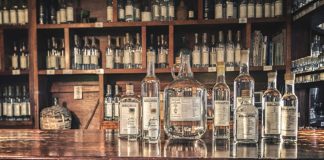 A mezcal bar in Oaxaca city.