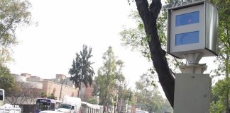 Photo radar in Mexico City: get caught speeding and lose points rather than pay a fine.