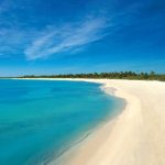 A beach in the popular Riviera Maya.