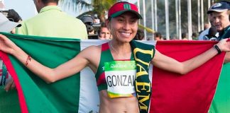 Racewalker González tested positive for doping.
