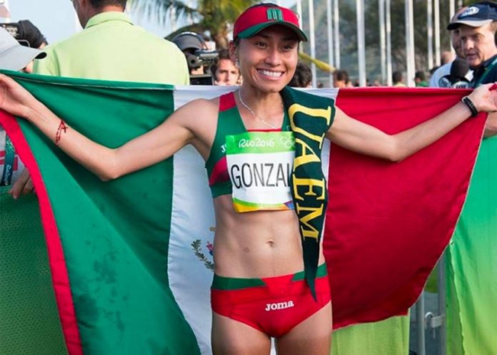 Racewalker González tested positive for doping.