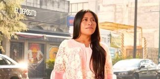 Best actress nominee Aparicio.