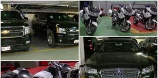 Some of the vehicles to be sold at auction in February.