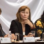 Clouthier, center, during discussion on the national guard.