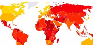 transparency international map