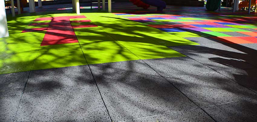 Guma's playground tiles.